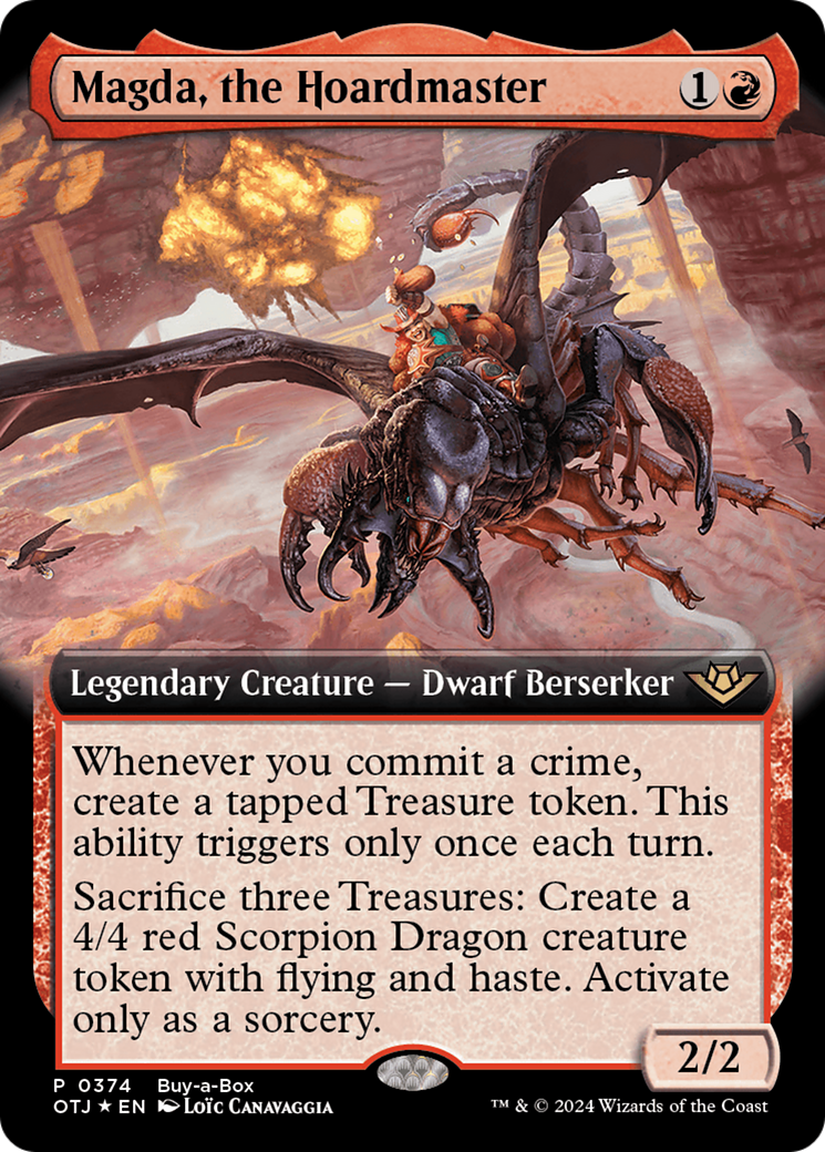 Image of Magda, the Hoardmaster (Buy-A-Box) [Outlaws of Thunder Junction Promos]