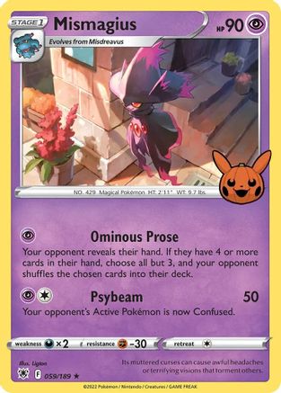 Image of Mismagius (059/189) [Trick or Trade]