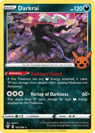 Image of Darkrai (105/189) [Trick or Trade]