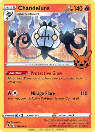 Image of Chandelure (033/192) [Trick or Trade]