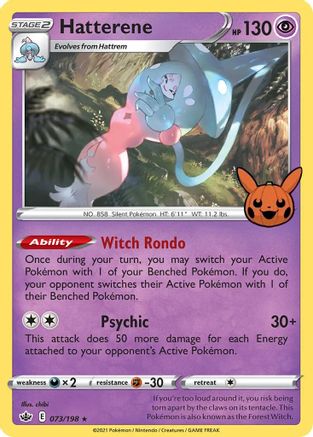 Image of Hatterene (073/198) [Trick or Trade]
