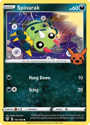 Image of Spinarak (102/189) [Trick or Trade]
