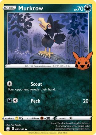 Image of Murkrow (093/163) [Trick or Trade]