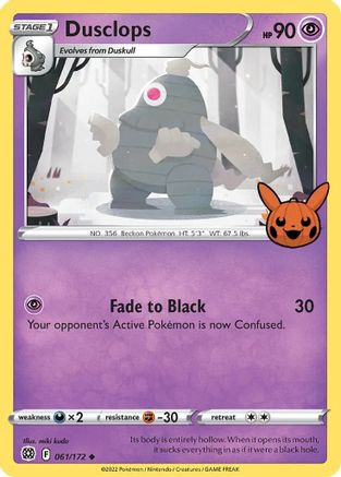 Image of Dusclops (061/172) [Trick or Trade]