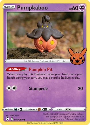 Image of Pumpkaboo (076/203) [Trick or Trade]