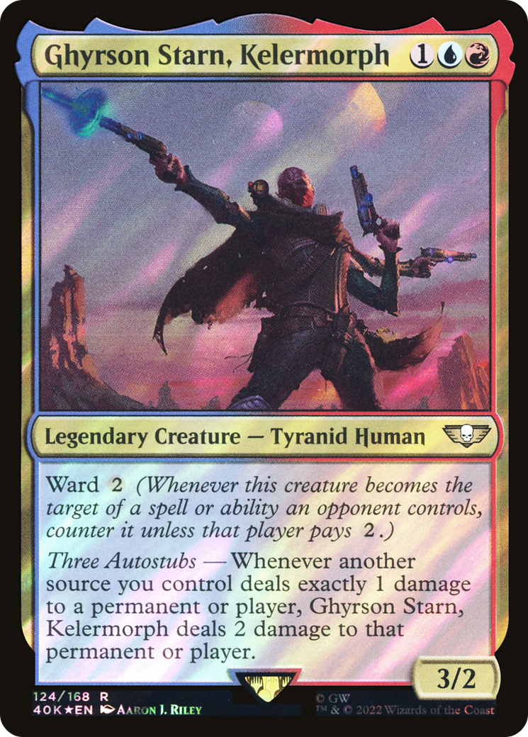 Image of Ghyrson Starn, Kelermorph (Surge Foil) [Warhammer 40,000]