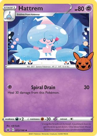 Image of Hattrem (072/198) [Trick or Trade]