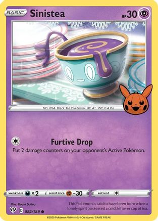 Image of Sinistea (082/189) [Trick or Trade]