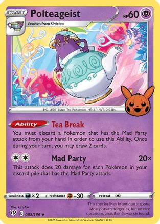 Image of Polteageist (083/189) [Trick or Trade]