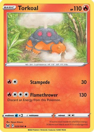 Image of Torkoal (023/196) [Sword & Shield: Lost Origin]