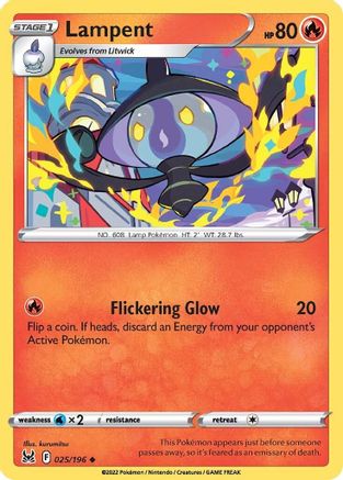 Image of Lampent (025/196) [Sword & Shield: Lost Origin]
