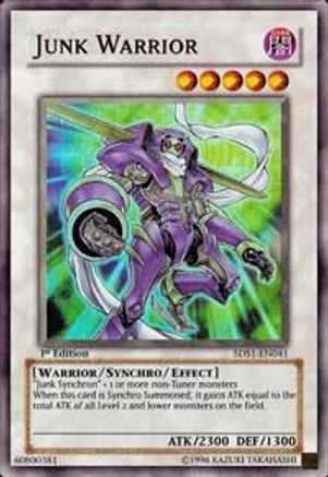 Image of Junk Warrior [5DS1-EN041] Ultra Rare