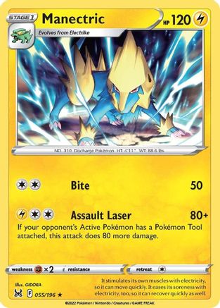 Image of Manectric (055/196) [Sword & Shield: Lost Origin]