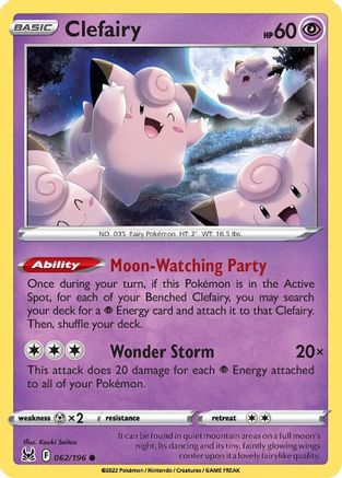 Image of Clefairy (062/196) [Sword & Shield: Lost Origin]