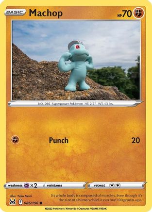 Image of Machop (086/196) [Sword & Shield: Lost Origin]