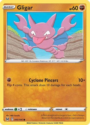 Image of Gligar (095/196) [Sword & Shield: Lost Origin]