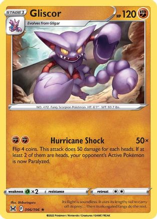 Image of Gliscor (096/196) [Sword & Shield: Lost Origin]