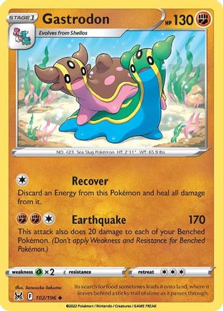 Image of Gastrodon (102/196) [Sword & Shield: Lost Origin]