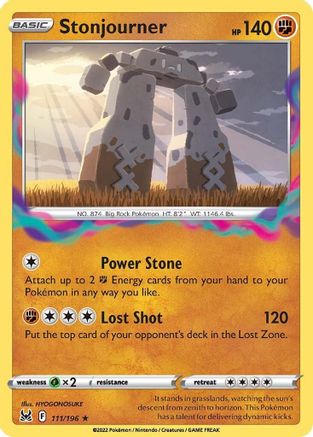 Image of Stonjourner (111/196) [Sword & Shield: Lost Origin]