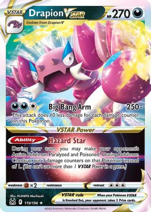 Image of Drapion VSTAR (119/196) [Sword & Shield: Lost Origin]