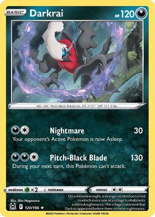 Image of Darkrai (120/196) [Sword & Shield: Lost Origin]