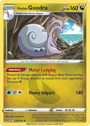 Image of Hisuian Goodra (134/196) [Sword & Shield: Lost Origin]