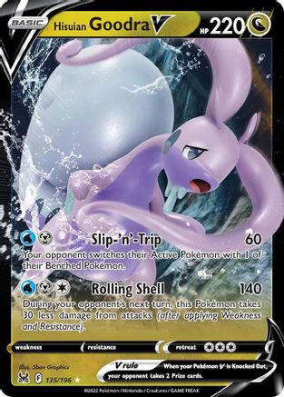 Image of Hisuian Goodra V (135/196) [Sword & Shield: Lost Origin]