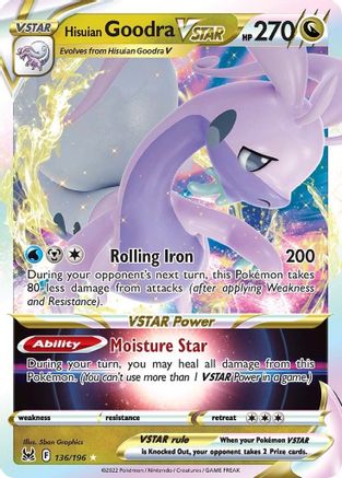 Image of Hisuian Goodra VSTAR (136/196) [Sword & Shield: Lost Origin]