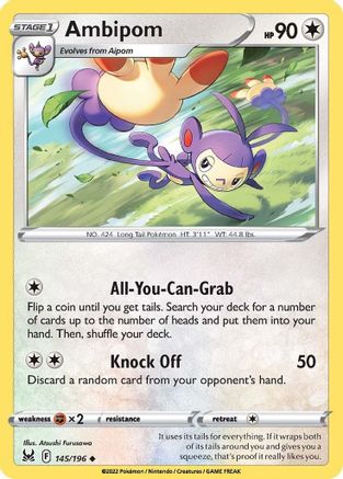 Image of Ambipom (145/196) [Sword & Shield: Lost Origin]