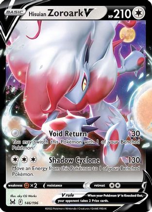 Image of Hisuian Zoroark V (146/196) [Sword & Shield: Lost Origin]