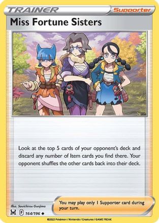 Image of Miss Fortune Sisters (164/196) [Sword & Shield: Lost Origin]
