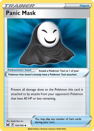 Image of Panic Mask (165/196) [Sword & Shield: Lost Origin]