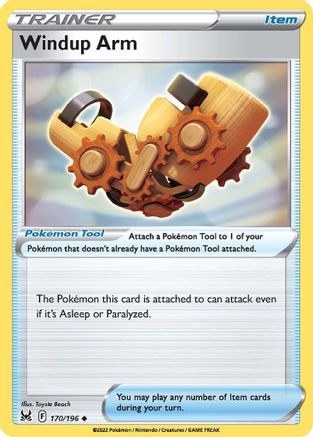 Image of Windup Arm (170/196) [Sword & Shield: Lost Origin]