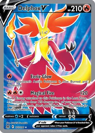 Image of Delphox V (173/196) [Sword & Shield: Lost Origin]