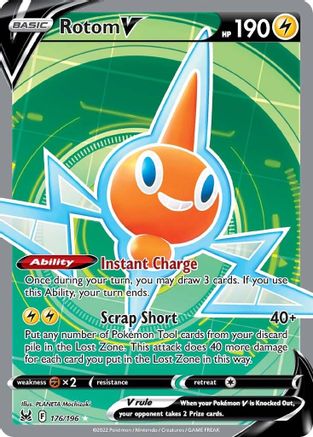 Image of Rotom V (176/196) [Sword & Shield: Lost Origin]