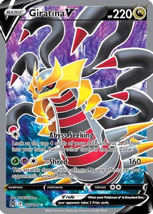 Image of Giratina V (185/196) [Sword & Shield: Lost Origin]