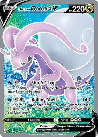 Image of Hisuian Goodra V (187/196) [Sword & Shield: Lost Origin]