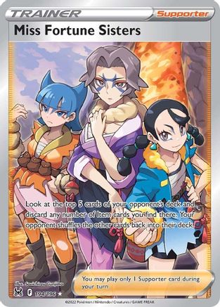Image of Miss Fortune Sisters (194/196) [Sword & Shield: Lost Origin]