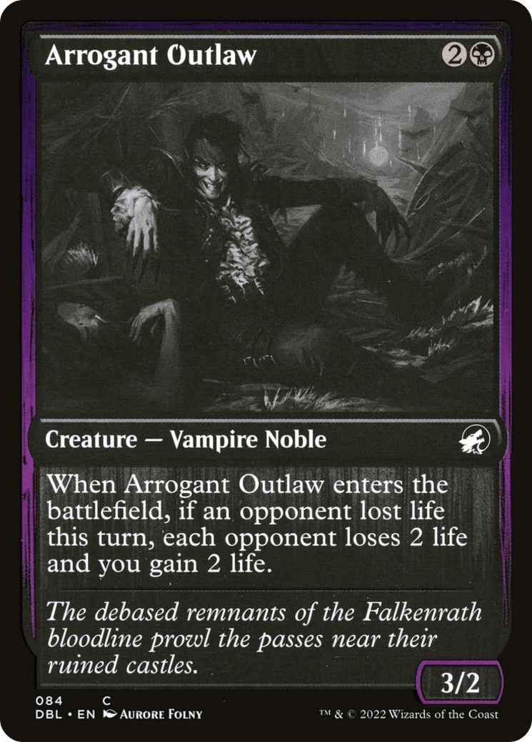Image of Arrogant Outlaw [Innistrad: Double Feature]
