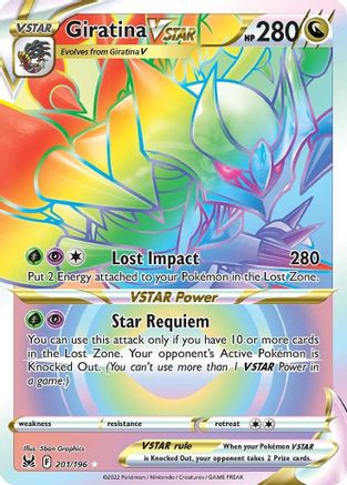 Image of Giratina VSTAR (201/196) [Sword & Shield: Lost Origin]