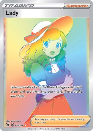 Image of Lady (208/196) [Sword & Shield: Lost Origin]