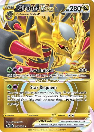 Image of Giratina VSTAR (212/196) [Sword & Shield: Lost Origin]