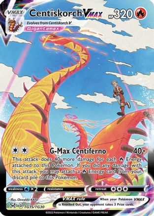 Image of Centiskorch VMAX (TG15/TG30) [Sword & Shield: Lost Origin]
