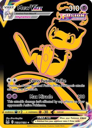 Image of Mew VMAX (TG30/TG30) [Sword & Shield: Lost Origin]