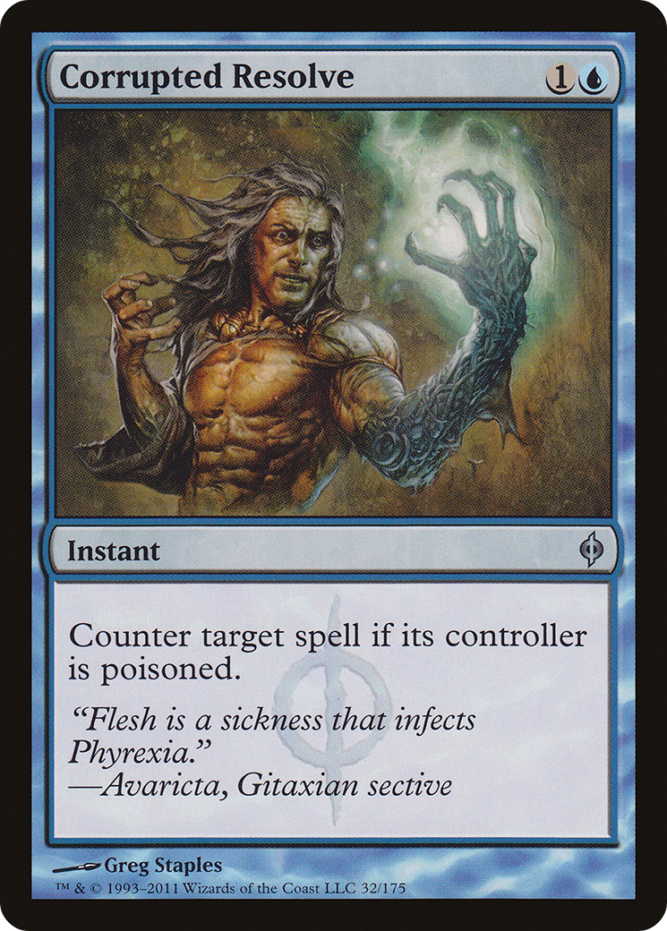 Image of Corrupted Resolve [New Phyrexia]