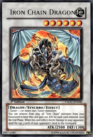 Image of Iron Chain Dragon [CSOC-EN040] Rare