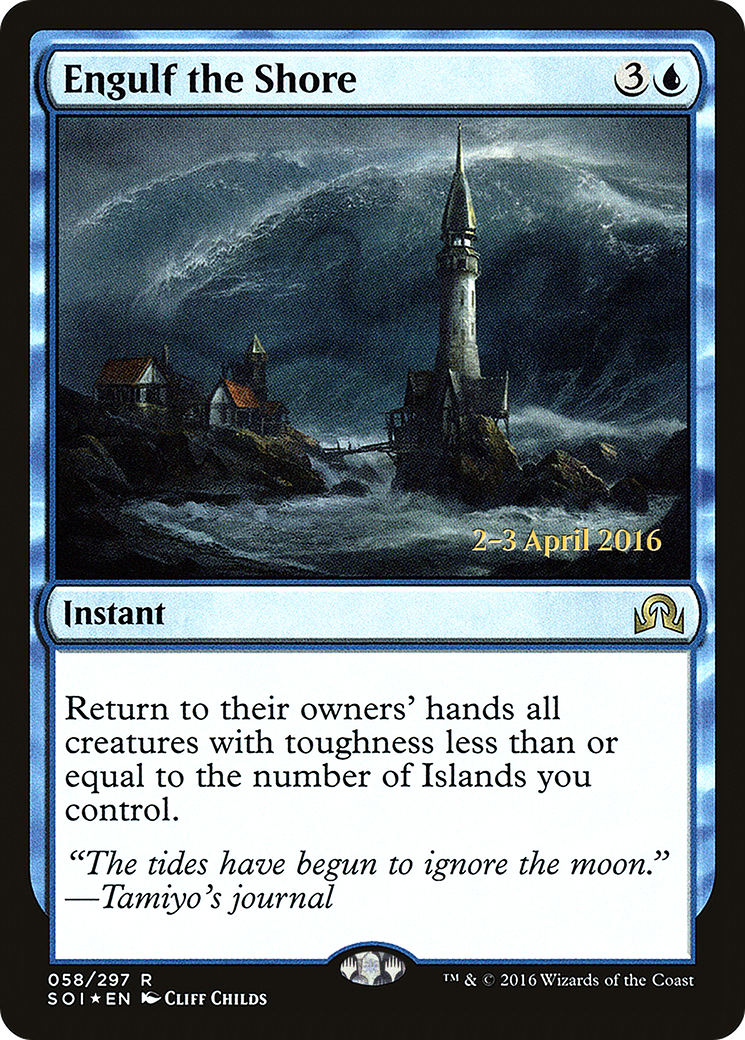 Image of Engulf the Shore [Shadows over Innistrad Prerelease Promos]