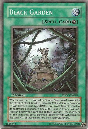 Image of Black Garden [CSOC-EN048] Super Rare
