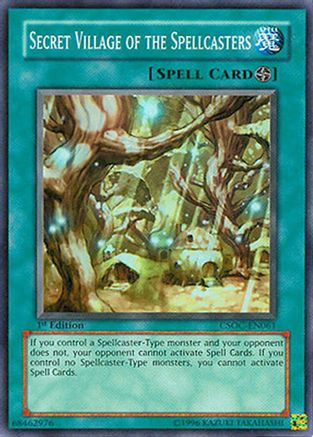 Image of Secret Village of the Spellcasters [CSOC-EN061] Super Rare