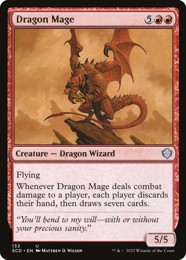 Image of Dragon Mage [Starter Commander Decks]